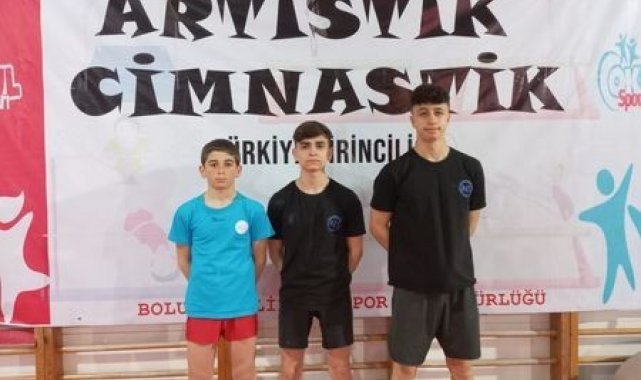 Kayserili cimnastikçi Türkiye Şampiyonu oldu