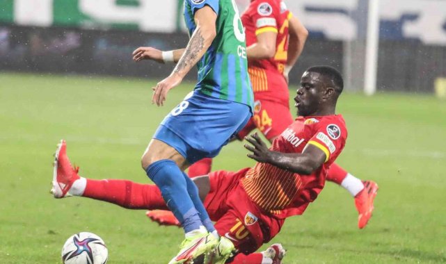 Kayserispor ile Rizespor 26. randevuda