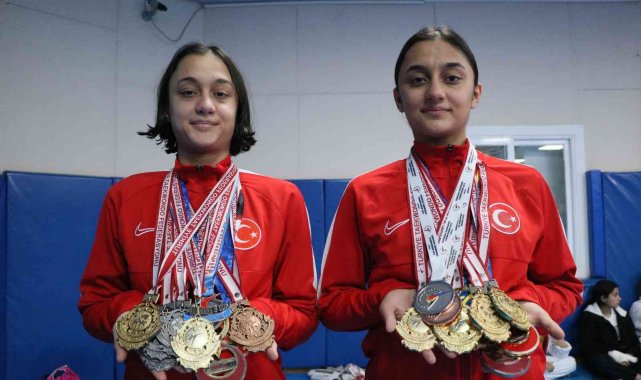 Kendilerini korumak için başladıkları sporda hedefleri olimpiyat şampiyonluğu