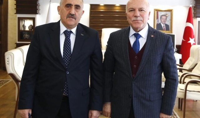 Kent Konseyi Başkanı Tanfer'den Başkan Sekmen'e ziyaret