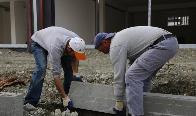 Kentsel dönüşüm projesinde peyzaj çalışmaları başladı