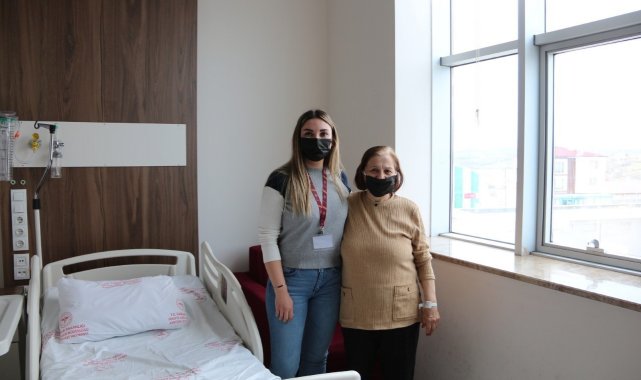 Kesisiz cerrahi ile sağlığına kavuştu