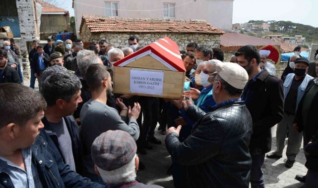 Kıbrıs Gazisi Yardım son yolculuğuna uğurlandı