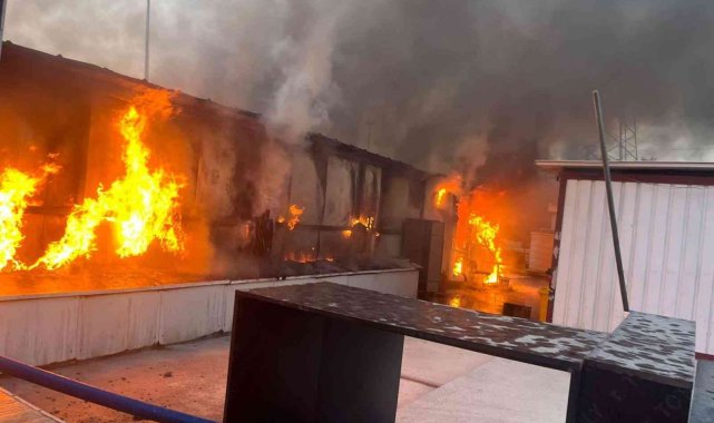 Kılıç Holding'de Korkutan Yangın