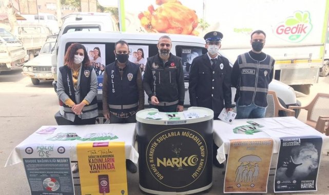 Kiraz'da En İyi Narkotik Polisi Anne Projesi eğitimi verildi