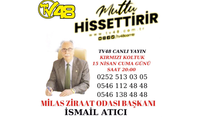 Kırmızı Koltuk programının canlı yayın konuğu İsmail Atıcı oldu.