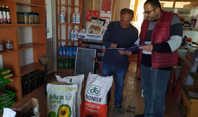 Kızılören'de çiftçilere ücretsiz yağlık ayçiçeği tohumu hibe edildi