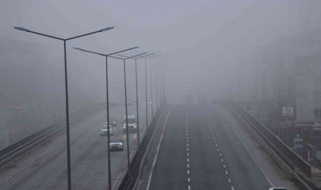 Kocaeli güne yoğun sisle başladı