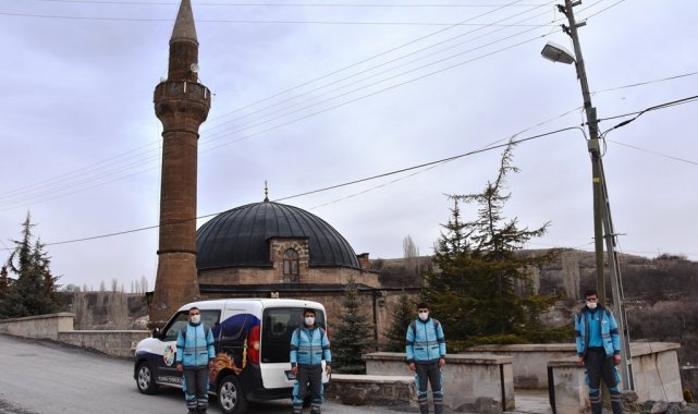 Kocasinan'da camiler, Ramazan ayında da gül kokuyor