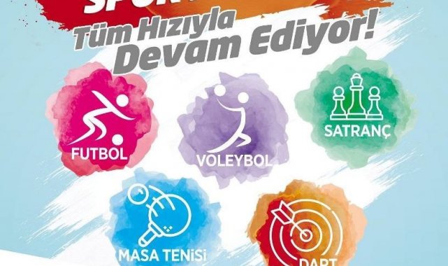 Kocasinan'da Liselerarası Spor Festivali devam ediyor