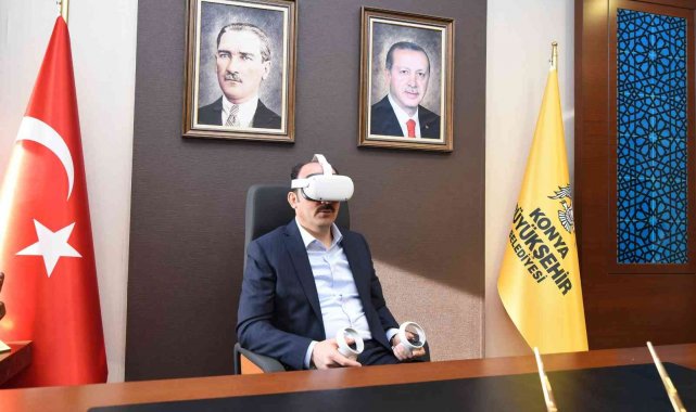 Konya Büyükşehir ilk Metaverse toplantısını yaptı