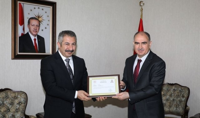 Konya Emniyet Müdürü Dinç&#039;ten Vali Özkan&#039;a ziyaret