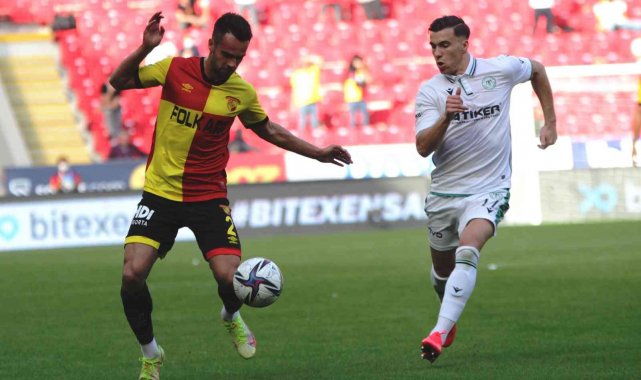 Konyaspor ile Göztepe 10. randevuda