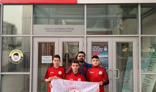 Körfezli yüzücüler Trabzon&#039;dan madalyalarla döndü
