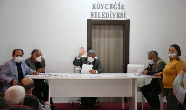 Köyceğiz Belediyesi Nisan Ayı meclis toplantısı yapıldı