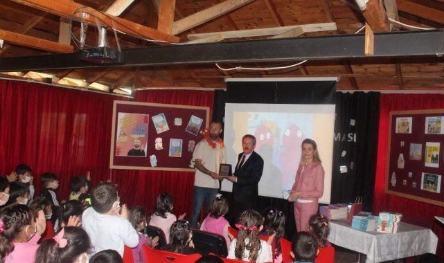 Köyceğiz Zeytinalanı İlk ve Ortaokulu yazar Hepgenç ile buluştu