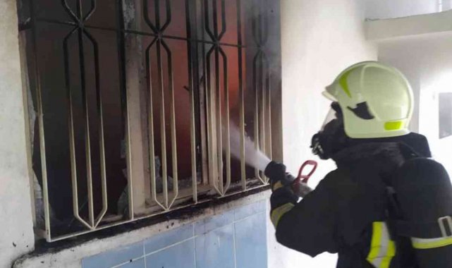 Köyceğiz&#039;de ev yangın