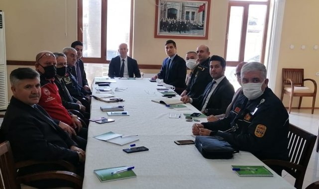 Köyceğiz'de orman yangınlarıyla mücadele komisyon toplantısı yapıldı