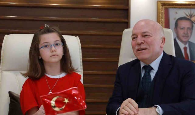 Küçük Başkan'dan Ukraynalı çocuklara yardım çağrısı