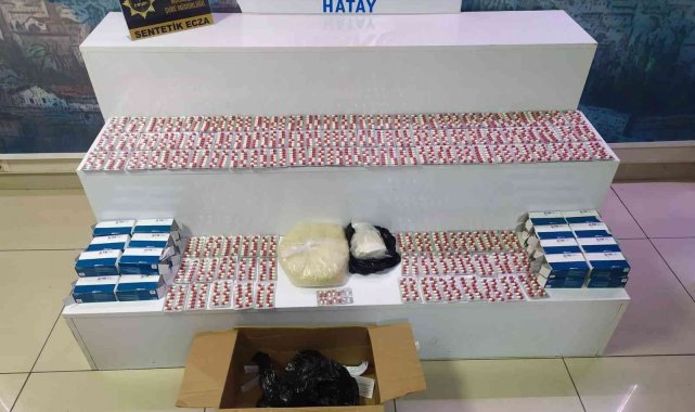 Künefe malzemelerinin arasından uyuşturucu çıktı