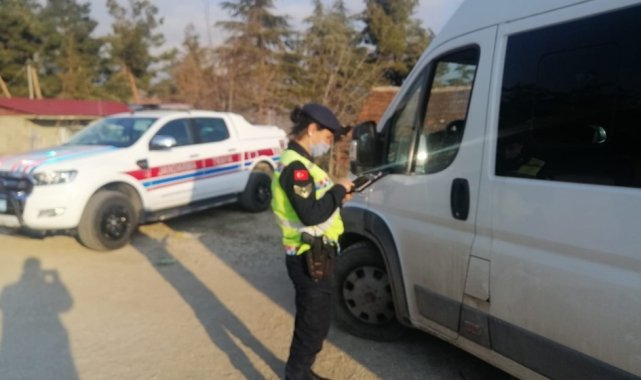 Kuralları ihlal ettiği tespit edilen 9 sürücüye toplamda 10 bin 773 TL para cezası