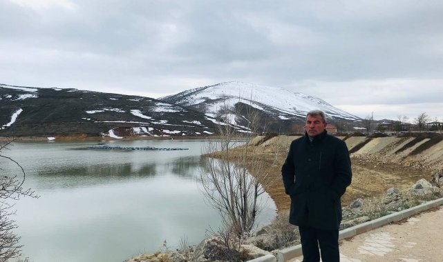 Kurumaya yüz tutmuştu karların erimesiyle birlikte Gökçedere Göleti yeniden doldu