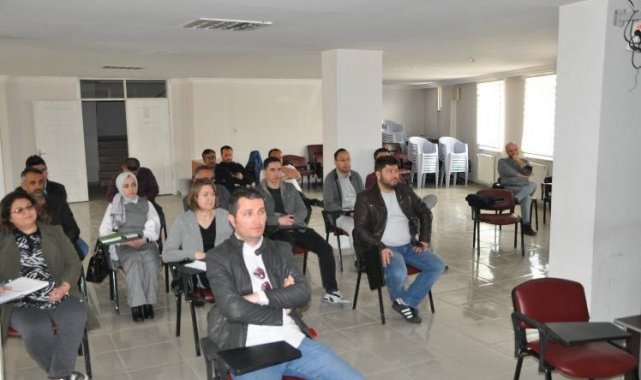 Kütahya'da İlçe Tarım ve Orman Müdürlüğü personeline hizmet içi eğitim