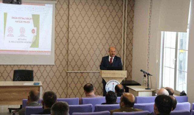 Kütahya&#039;da &quot;Örgün Eğitimle Birlikte Hafızlık&quot; projesi