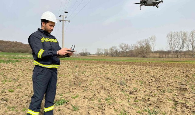 Leyleklerin can güvenliği için termal kameralı dronla bakım