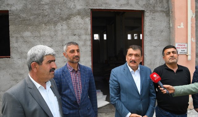 Malatya&#039;da yapımı süren mesire alanı ve semt konağı aynı zamanda tamamlanacak
