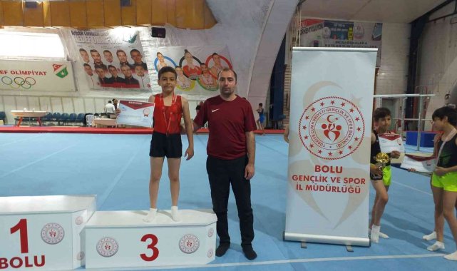 Malatyalı sporcunun derece sevinci