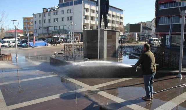 Malazgirt'te bahar temizliği