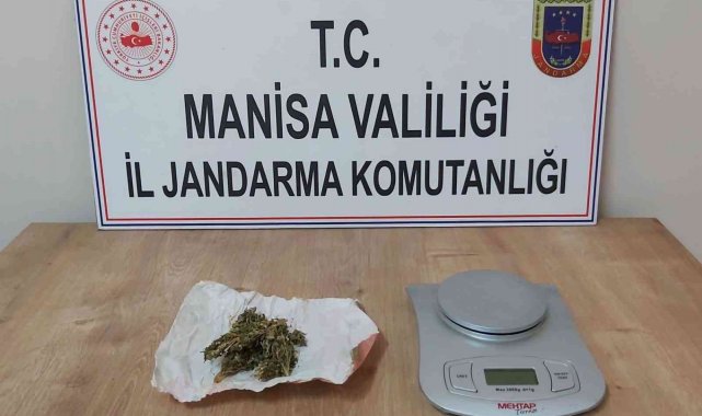 Manisa&#039;da esrar operasyonu: 1 gözaltı