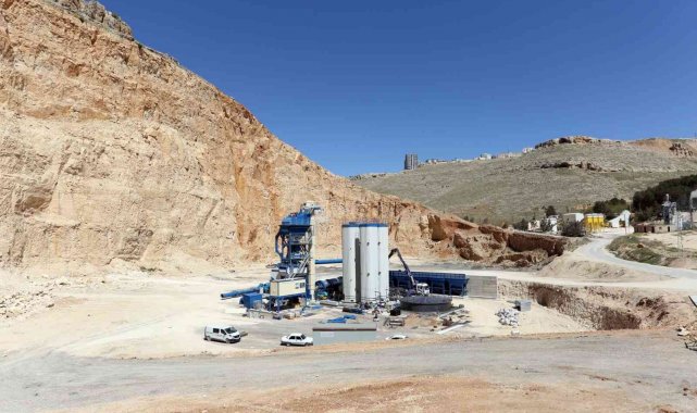 Mardin Büyükşehir Belediyesi kendi asfaltını üretecek