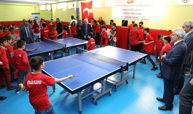 Masa Tenisi Günü Battalgazi&#039;de özel turnuva ile kutlandı
