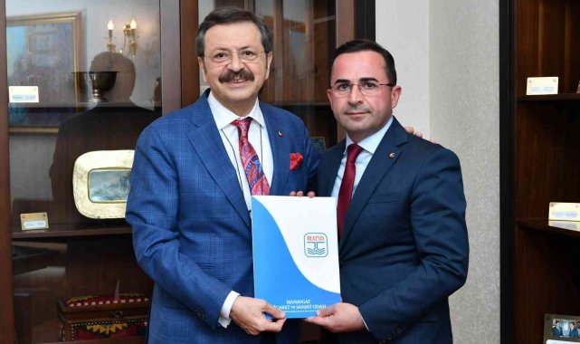 MATSO Başkanı Güngör, TOBB Başkanına hazırladığı talep listesini sundu