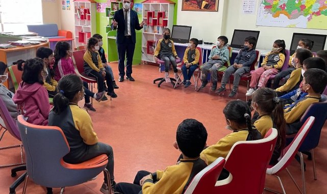 Melikgazi Belediyesi İlkokulundan 'e-twinning' Projesi ile Beceri Desteği