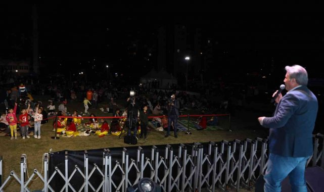 Melikgazi'de çocuklar hem bayramlarını kutladı hem iftarlarını yaptı