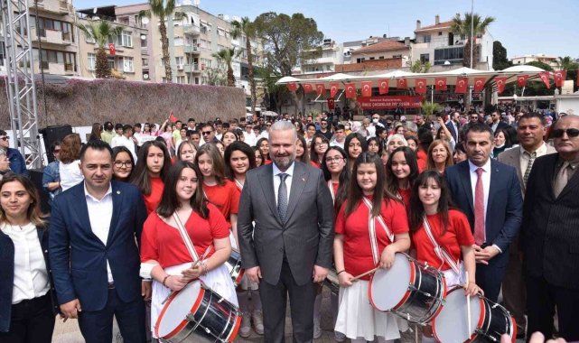 Menemen'de 23 Nisan rüzgarı