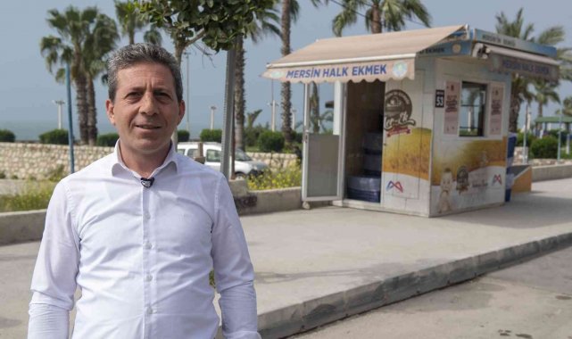 Mersin Büyükşehir Belediyesinin 43. Halk Ekmek büfesi Karaduvar'da açıldı