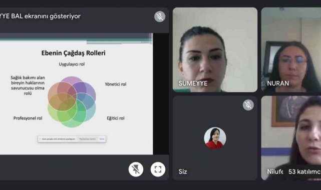 Mezun ebe, öğrencilere deneyimlerini anlattı