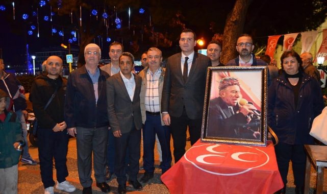 MHP Efeler'den Alparslan Türkeş için lokma hayrı