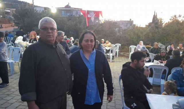 Milas Kemikler Mahallesi iftar yemeğinde bir araya geldi
