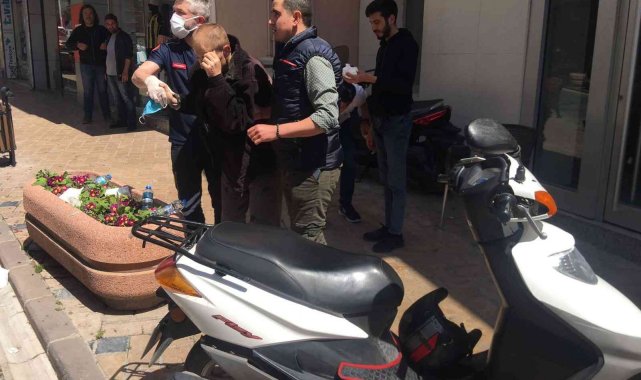 Milas'ta meydana gelen motosiklet kazasında iki kişi yaralandı.