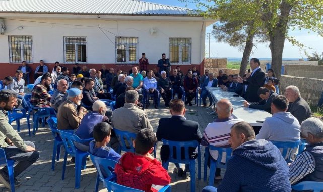 Milletvekili Ahmet Aydın köylülerle buluşuyor