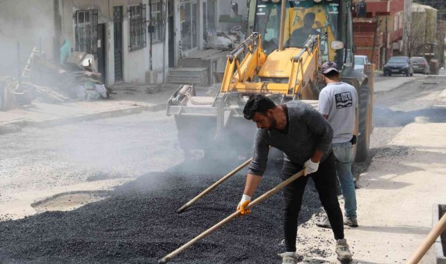 Mimar Sinan Caddesi'ndeki altyapı çalışmalarında sona gelindi