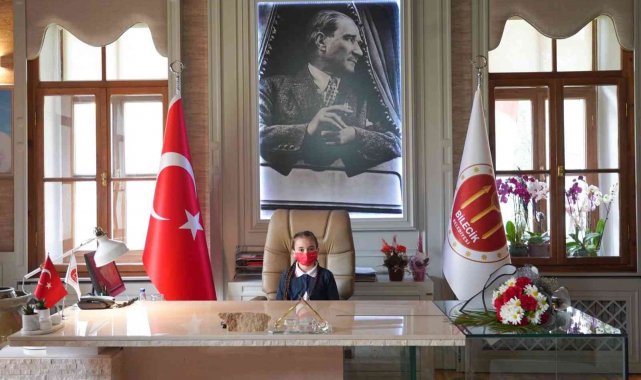 Minik Başkan Zeynep Berra'nın tek isteği yeşil alan ve park