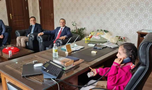 Minik Kaymakam'ın 23 Nisan'da Belediye Başkanı'ndan bir isteği oldu