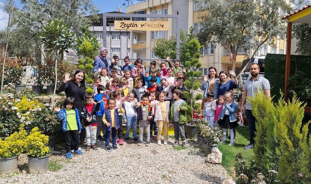 Minik öğrenciler önce öğrendi sonra uyguladı