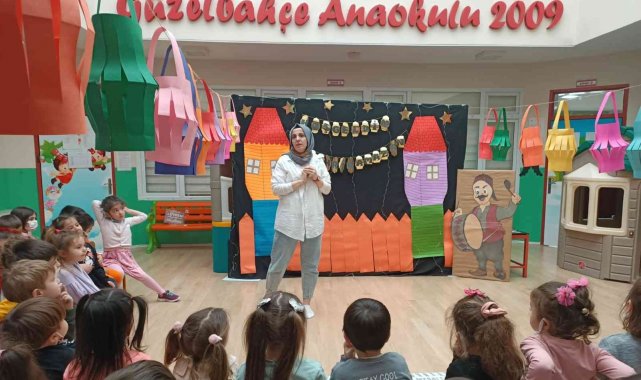 Minik öğrenciler Ramazanı karşıladı